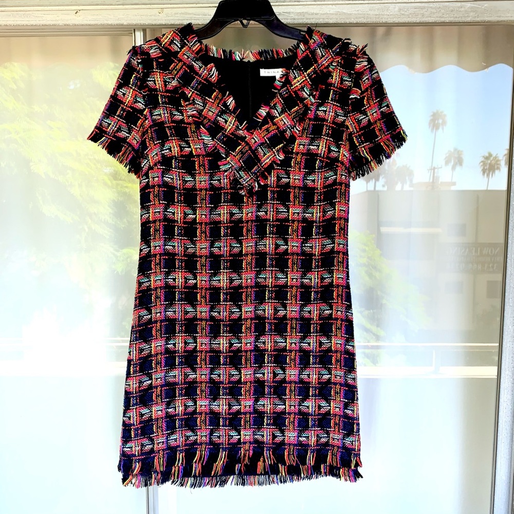 Trina Turk Leann Tweed Dress